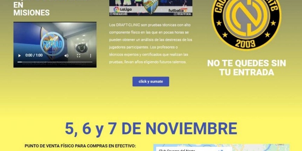 La insólita confusión que se generó entre Crucero del Norte y Málaga en redes sociales