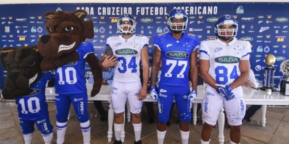 Cruzeiro presentó su propio equipo de fútbol americano