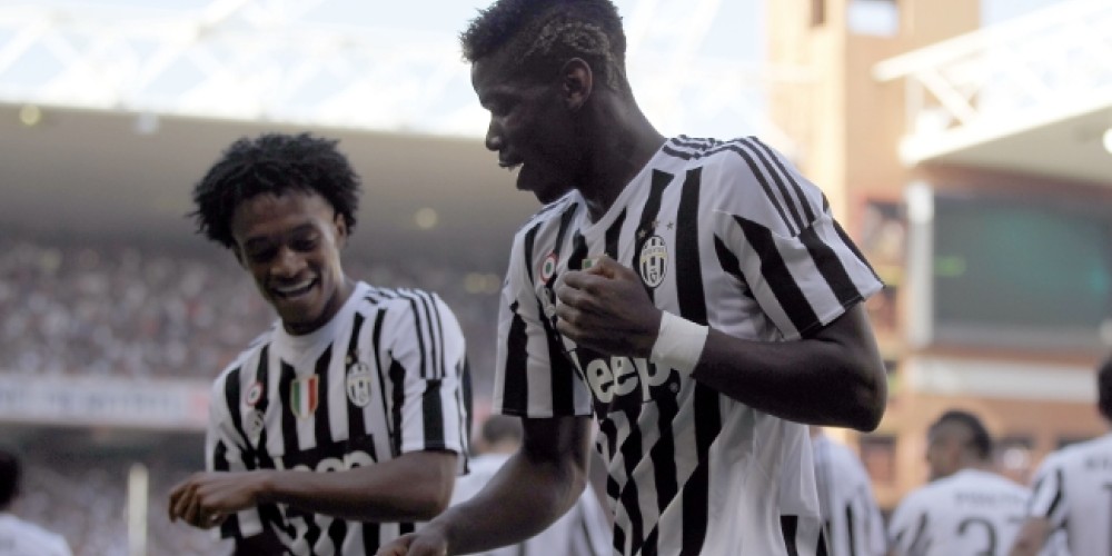 Cuadrado confirm&oacute; la presencia de Pogba en Colombia para un partido con fines ben&eacute;ficos