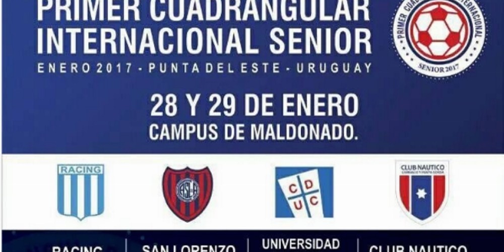Se jugar&aacute; el primer cuadrangular senior en Punta del Este