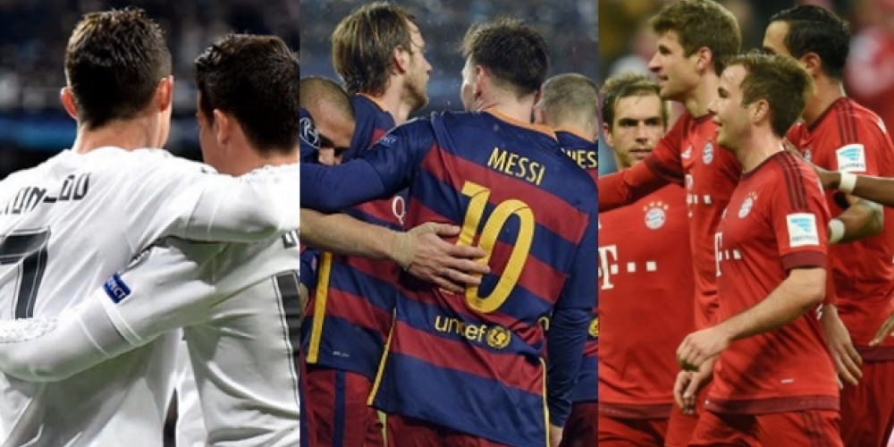 ¿Cuánto vale cada uno de los equipos en cuartos de final de la Champions League?