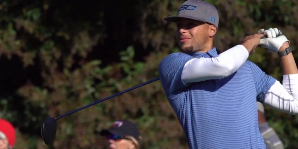 Stephen Curry y la curiosa invitación para competir con golfistas profesionales en agosto