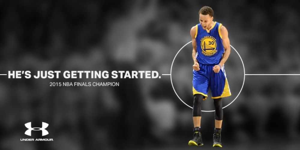 Under Armour celebra junto a Curry el anillo de la NBA