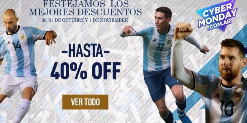 Así promocionan los clubes argentinos el Cyber Monday