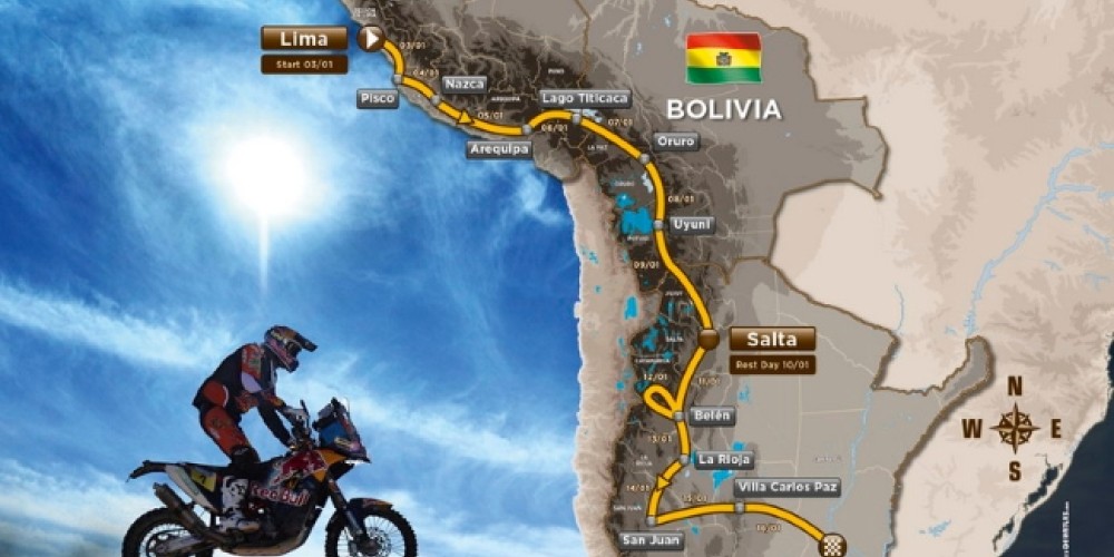 El Dakar 2016 oficializ&oacute; su recorrido