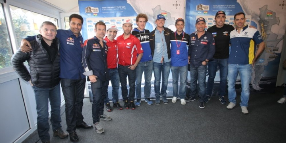 El Rally Dakar 2016 Argentina - Bolivia tuvo su presentaci&oacute;n en Par&iacute;s