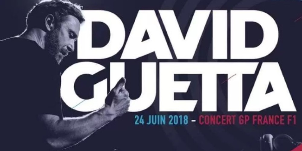 En su regreso a la Fórmula 1 David Guetta musicalizará el Gran Premio de Francia en junio