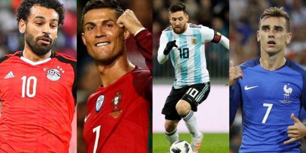 De Messi a Cristiano Ronaldo, estos son los 10 delanteros más caros de Rusia 2018