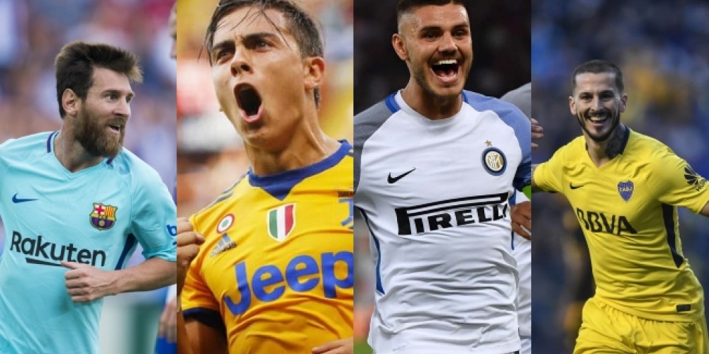 Cuatro delanteros, nueve goles: así llegan los goleadores argentinos para enfrentar a Uruguay