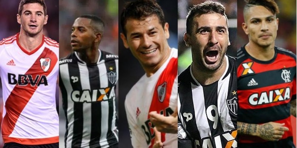 Estos son los delanteros mejor cotizados de la CONMEBOL Libertadores 2017