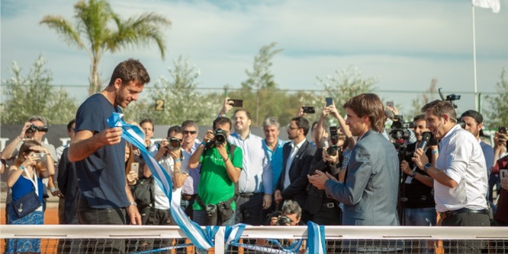 Haras del Sur presentó a Del Potro como nuevo embajador e imagen de marca