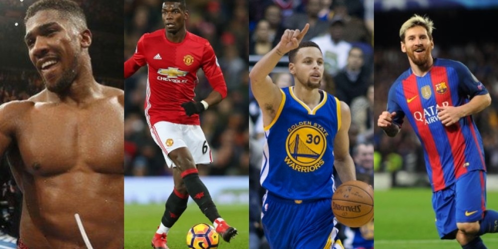Estos son los 10 deportistas m&aacute;s comercializables del 2017