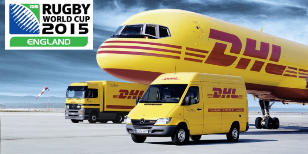 DHL a cargo de la log&iacute;stica en el Mundial de Rugby 2015 