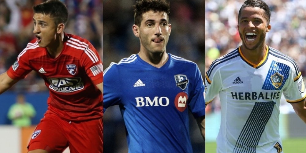 Mauro Díaz, Piatti y Gio Dos Santos, en el once ideal de la MLS