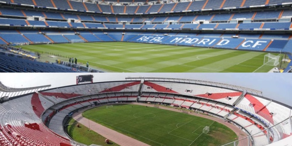 Diferencias y similitudes entre el estadio Monumental y el Santiago Bernab&eacute;u