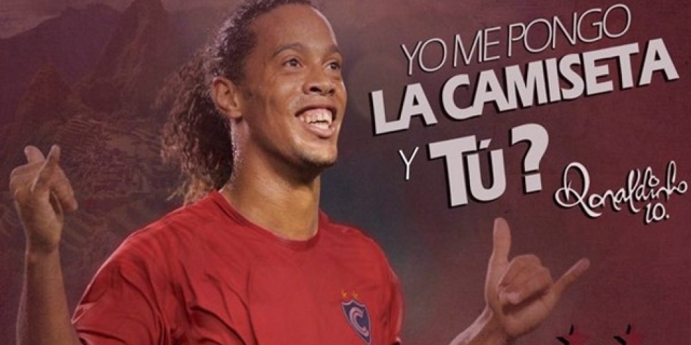 Ronaldinho jugar&aacute; en Cienciano