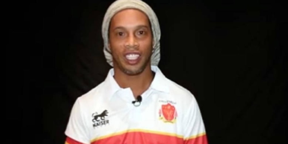 Ronaldinho suma un nuevo club: jugar&aacute; en la tercera divisi&oacute;n de M&eacute;xico