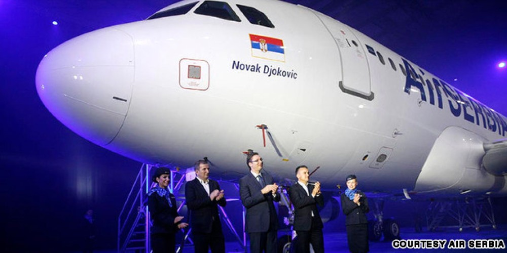 Novak Djokovic tendr&aacute; su propio avi&oacute;n