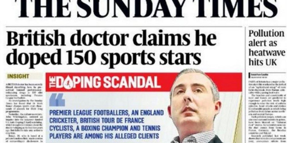 Arsenal, Chelsea, Leicester y decenas de deportistas fueron acusados de doping sistemático