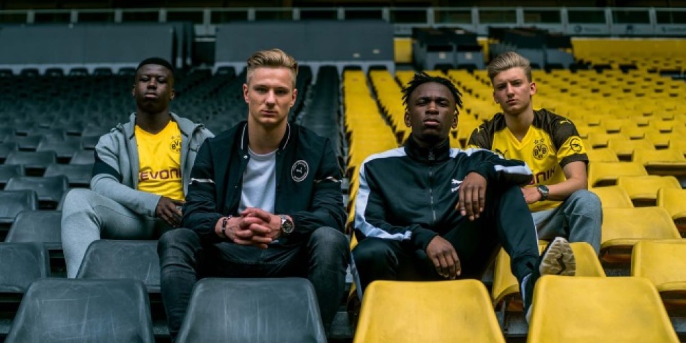Borussia Dortmund reveló su nueva camiseta para el 2018
