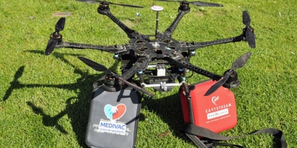 Boca será el primer club en el mundo en usar un drone con desfibrilador