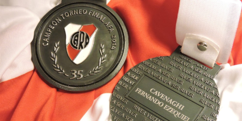 Los hinchas de River Plate pueden tener la medalla del campe&oacute;n