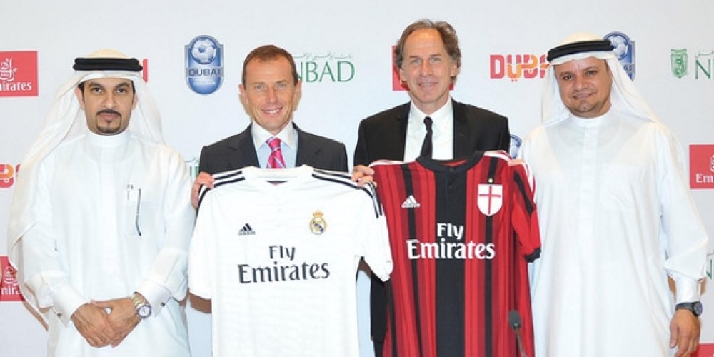 Real Madrid y Milan se llevan 4 millones de euros por el amistoso de Emirates en Dubai