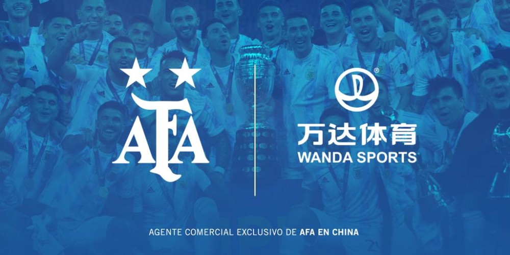 La Asociaci&oacute;n del F&uacute;tbol Argentino cerr&oacute; su primer patrocinador en China tras firmar con Wanda Sports