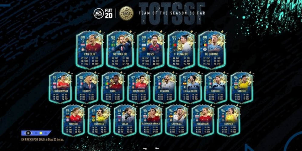 Con Messi en la cima, EA Sports presentó a los mejores jugadores de la temporada