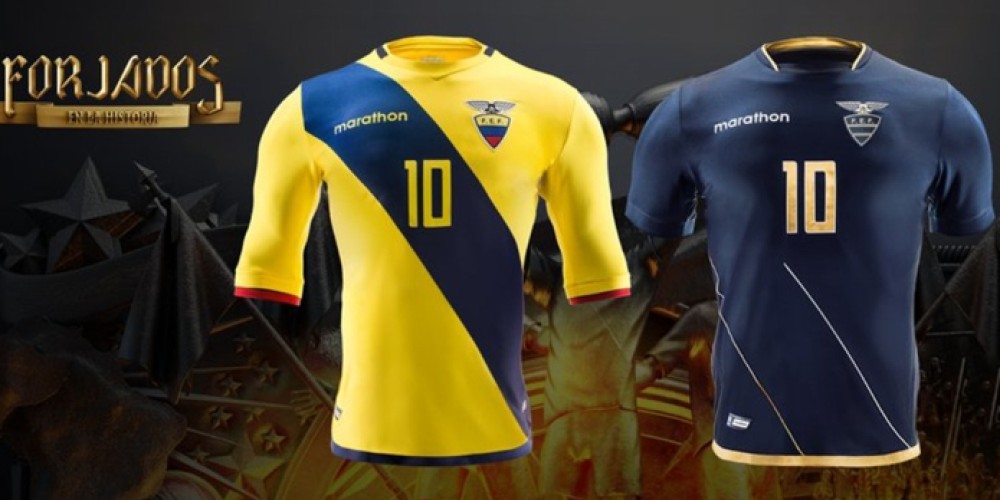 Marathon reveló las camisetas de Ecuador para la Copa América Centenario