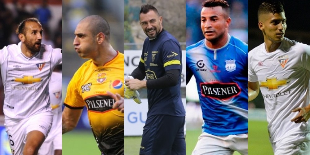 Los diez jugadores m&aacute;s caros del f&uacute;tbol ecuatoriano con cuatro argentinos en la lista 