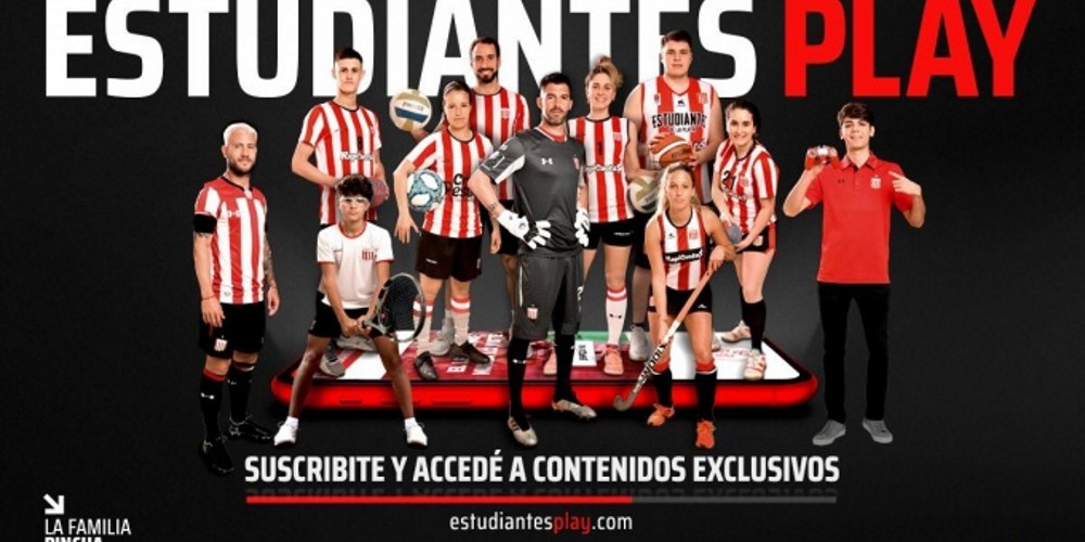 Estudiantes es el primer club argentino con plataforma streaming 