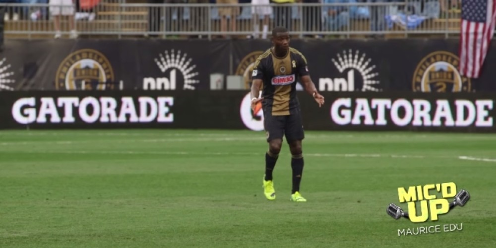 Un jugador de la MLS jug&oacute; todo el partido con un micr&oacute;fono en su camiseta