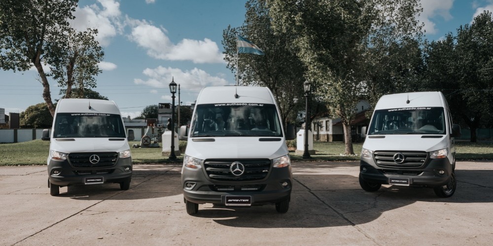 El Ejército Argentino incorporó unidades de Mercedes-Benz Sprinter para mejorar su capacidad logística