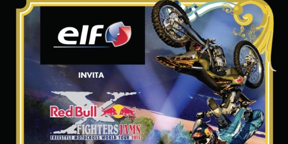 ELF MOTO será sponsor oficial del Red Bull X-Fighters Jams