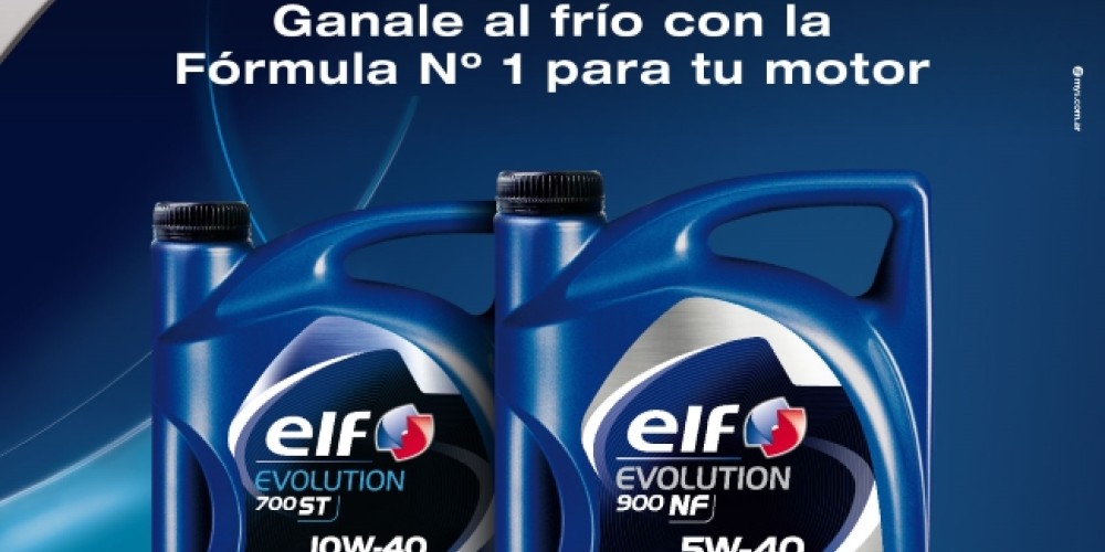 Nueva promoci&oacute;n de ELF: "Ganale al fr&iacute;o con la F&oacute;rmula N&ordm; 1 para tu motor"