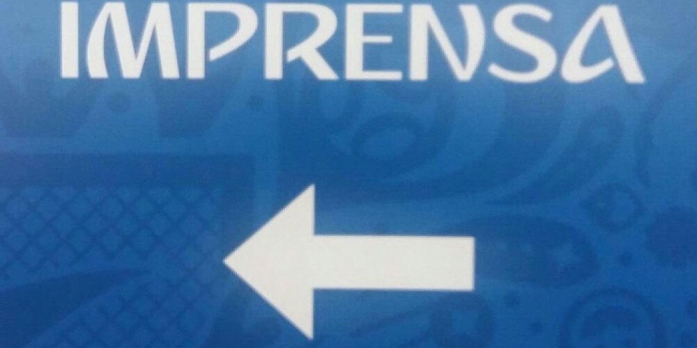 Insólito: la FIFA cambió el color de su señalización para el partido de Brasil para evitar los colores del Inter