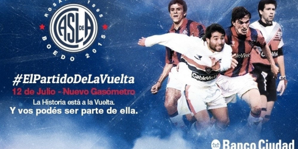 San Lorenzo realizará “El Partido de la Vuelta”