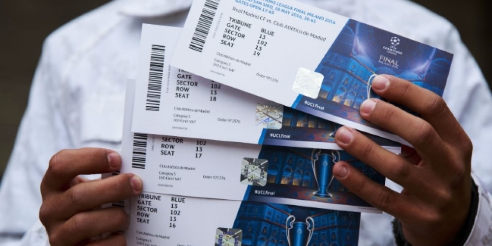 Final de la Champions League: ¡casi 13.000 euros por una entrada!
