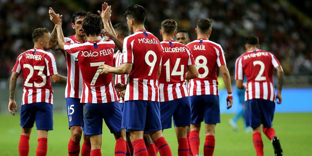 El otro entrenamiento del Atlético de Madrid