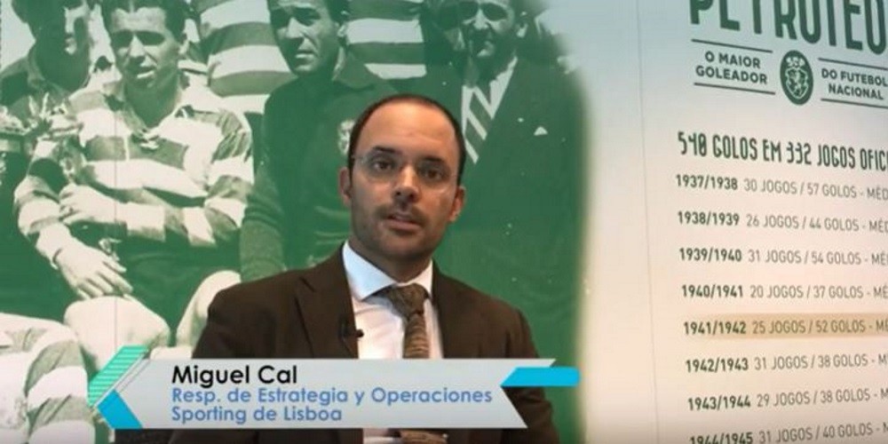 Miguel Cal, Sporting de Portugal: “Utilizamos nuestras divisiones juveniles para posicionarnos como club”