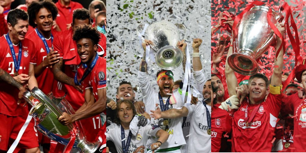 Los clubes m&aacute;s ganadores del mundo a nivel internacional