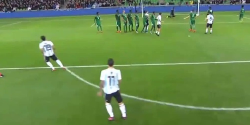El ins&oacute;lito blooper del arquero nigeriano frente a la Argentina