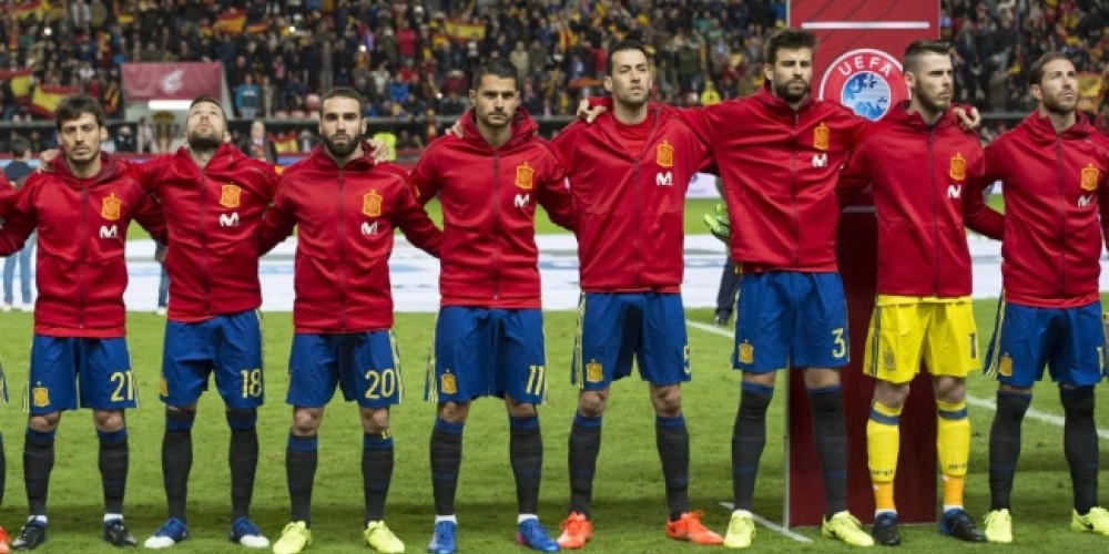 El once inicial de España fue presentado en ‘emojis’