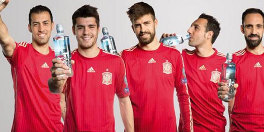 España grabó los anuncios de su nueva camiseta bajo estrictas medidas de seguridad