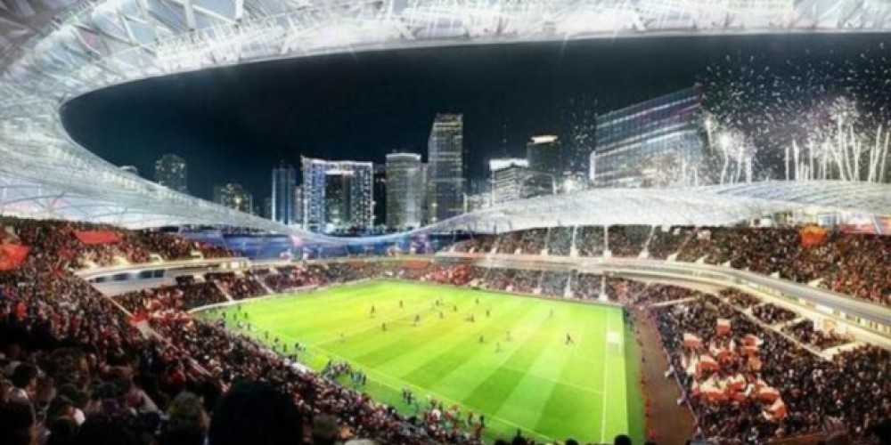 Se conoci&oacute; el posible dise&ntilde;o del estadio del equipo de Beckham en la MLS