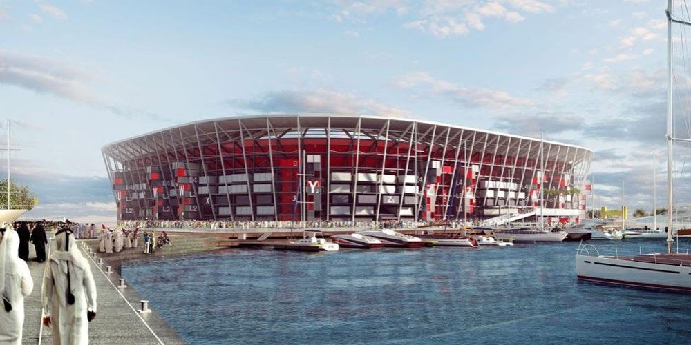 El Ras Abu Aboud, el primer estadio de un Mundial de la FIFA que ser&aacute; 100% desmontable