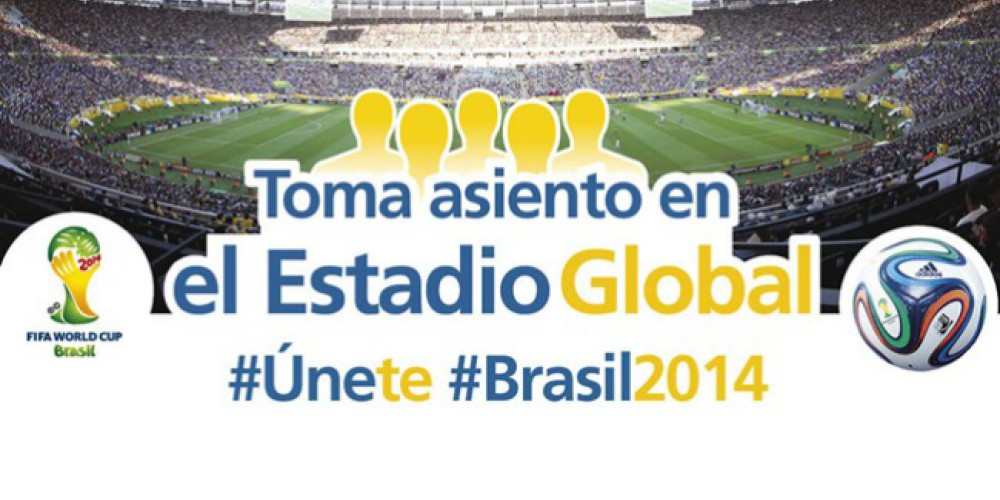 La FIFA abre su Estadio Global para #Brasil2014