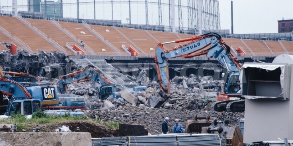 Se demolió el histórico estadio de Tokio para las finales Intercontinentales
