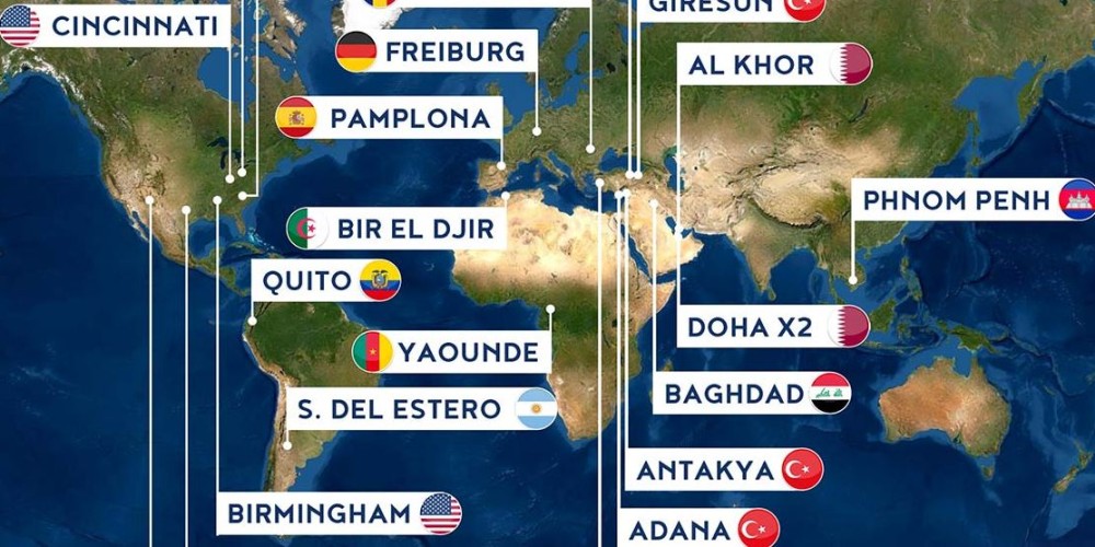 Con un argentino en la lista, los estadios inaugurados en 2021 nominados al mejor del a&ntilde;o